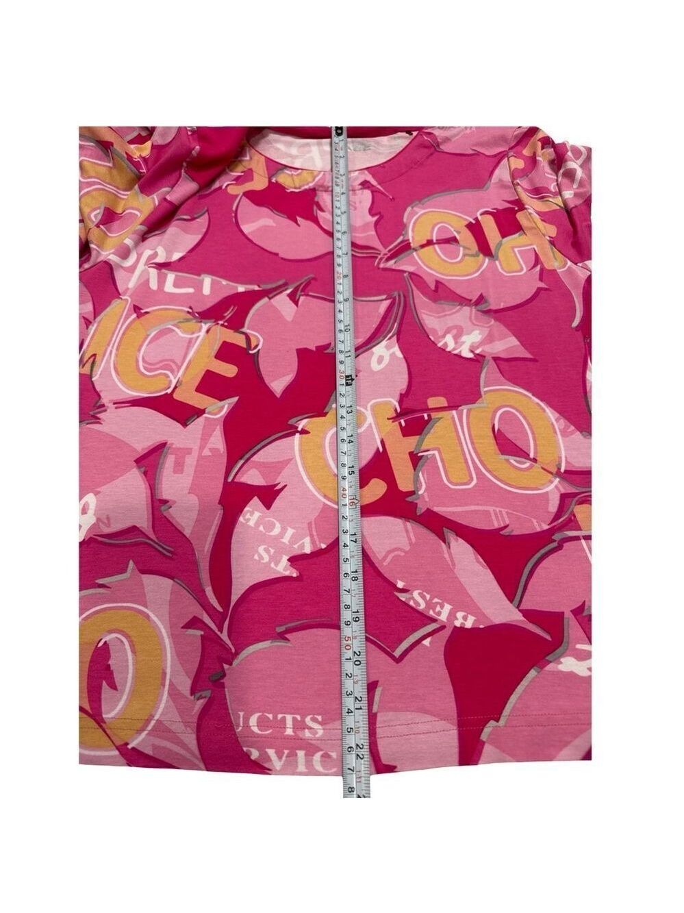 Rabe Magenta Floral Print Top. - Picture 7 of 9